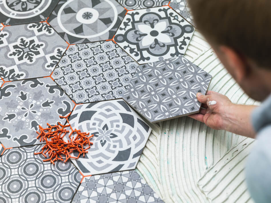 Cermic tile installation | Kopp's Carpet & Decorating