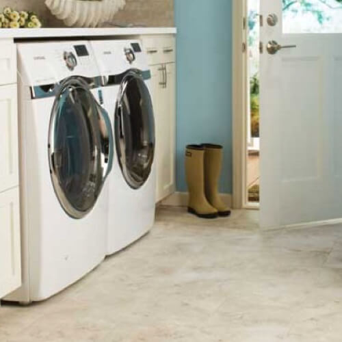 Tile laundry room | Kopp's Carpet & Decorating